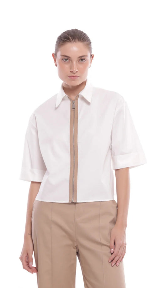 Camisa cremallera